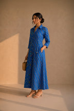 Azul Bandhani