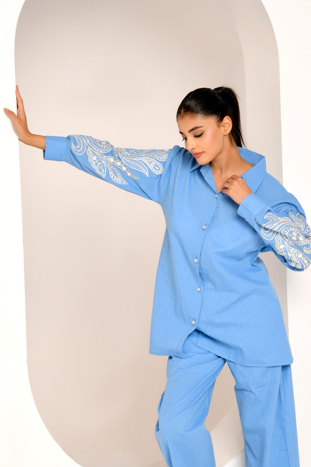 Blue Co-ord Set